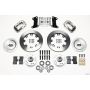 Wilwood 140-7675-P Forged Dynalite Front Kit 12.19in Polished 67-69 Camaro 64-72 Nova Chevelle