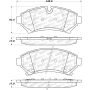 Stoptech 308.07530 Street Brake Pads