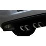 CORSA Performance 14108 Corsa 2009-2013 Chevrolet Corvette C6 6.2L V8 Polished Sport Axle-Back Exhaust