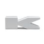 Oracle Lighting 3140-K-001 Universal Illuminated LED Letter Badges - Matte White Surface Finish - K