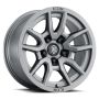 ICON 2617857345TT Vector 5 17x8.5 5x5 -6mm Offset 4.5in BS 71.5mm Bore Titanium Wheel