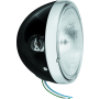 BikeMaster 152455 7in Headlight Side Mount - Black