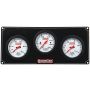 QUICKCAR RACING PRODUCTS QRP61-7012 3 Gauge Extreme Panel OP/WT/FP