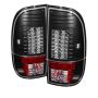 SPYDER 5029188 LED Tail Lights - Version 2 - Black