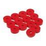 Prothane 55-73 Jeep CJ5 Body Mount 14 Bushing Kit - Red
