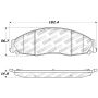 Stoptech 309.09210 Performance Brake Pads