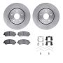 Dynamic Friction 6512-01044 Rotor Kit