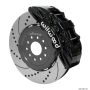 Wilwood 140-15311-D SX6R Front Brake Kit 15in SRP Slotted/Drilled Black 05-13 Chevy Corvette