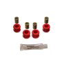 Energy Suspension 63-96 Chevrolet Corvette Red Rear End Link Bushings ONLY