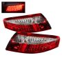 SPYDER 5013132 Xtune Porsche 911 996 ( Non 4S. Turbo. GT3 ) 99-04 LED Tail Lights Red Clear ALT-ON-P99699-LED-RC
