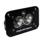 Baja Designs 541001 S2 Sport Black Flush Mount LED Auxiliary Light Pod