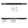 Stoptech 128.45061R Drilled Sport Brake Rotor