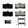 PowerStop Z23-1586 PowerStop - Z23 Daily Driver Carbon-Fiber Ceramic Brake Pads with Hardware Kit