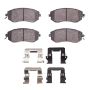 Dynamic Friction 1551-1539-01 Brake Pad Kt