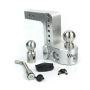 Weigh Safe 6in Drop Hitch w/Built-in Scale & 2in Shank (10K/12.5K GTWR) w/WS05 - Aluminum
