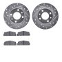 Dynamic Friction 7502-07002 Rotor Kit