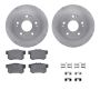 Dynamic Friction 6512-59306 Rotor Kit