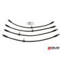 AMS AMS.04.01.0004-1 Performance 08-15 Mitsubishi EVO X Stainless Steel Brake Lines (4 Lines)