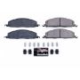 PowerStop Z23-1400 PowerStop - Z23 Daily Driver Carbon-Fiber Ceramic Brake Pads with Hardware Kit