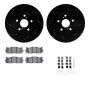 Dynamic Friction 8512-76137 Rotor Kit