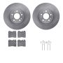 Dynamic Friction 6512-63257 Rotor Kit