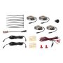 Diode Dynamics DD0443 RGBW Footwell Strip Kit 4pc Multicolor
