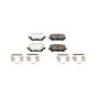 PowerStop 17-1766 PowerStop - Z17 Low-Dust Ceramic Brake Pads with Hardware