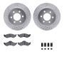 Dynamic Friction 7212-40150 Rotor Kit