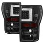 SPYDER 9038563 xTune 07-13 Toyota Tundra Light Bar LED Tail lights - Black (ALT-ON-TTU07V2-LBLED-BK)