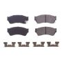 PowerStop 17-451 PowerStop - Z17 Low-Dust Ceramic Brake Pads with Hardware