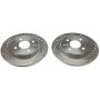 PowerStop AR85193XPR PowerStop Evolution Performance Drilled, Slotted & Plated Brake Rotor Pair