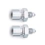 RUSSELL RUS640291 Brake Adapter Fitting #4 to 3/8-24 IF Male