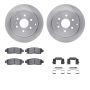 Dynamic Friction 6212-48342 Rotor Kit