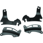 Kuryakyn 7088 Quick Release Mount For Multi-Purpose Backrest 14-Up Touring Models Black