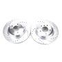 PowerStop EBR1021XPR PowerStop Evolution Performance Drilled, Slotted & Plated Brake Rotor Pair