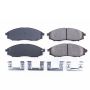 PowerStop 17-830 PowerStop - Z17 Low-Dust Ceramic Brake Pads with Hardware
