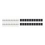 QUICKCAR RACING PRODUCTS QRP57-560-20 Ring Terminal 1/2in 2 Ga w/Heat Shrink 20pk