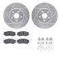 Dynamic Friction 7512-76067 Rotor Kit
