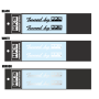 HKS 51003-AK145 Sticker Tuned by  W120 MIRROR