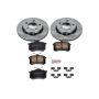 PowerStop KOE894 OE Stock Replacement Low-Dust Ceramic Brake Pad and Rotor Kit