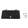 Kentrol 72-86 Jeep CJ Glove Box Door Use with OE Key Lock - Powdercoat Black