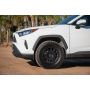 ICON Ricochet 17x8 5x4.5 38mm Offset 6in BS Satin Black Wheel