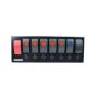 Moroso 74196 Switch Panel Rocker LED w/USB & Breakers Rollcage