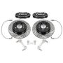 BMR Suspension DBK112 BMR 06-23 Dodge Charger / 08-23 Dodge Challenger 15in Conversion Brake Kit w/ Black Calipers
