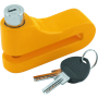 BikeMaster 132250 Bully Lock Disc Lock 10mm - Yellow