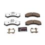 PowerStop Z36-949B PowerStop - Z36 Truck and SUV Carbon-Fiber Ceramic Brake Pads with Hardware Kit