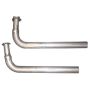 Corvette C3 SBC Ram Horn Downpipes 2.5in