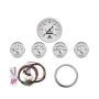 AutoMeter 7034-OTW DIRECT FIT DASH KIT, CHEVY CAR 59-60, MPH/FUEL/OILP/WTMP/BAT, OTW