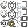 Vertex Pistons 711146 Vertex Gaskets 76-78 Yamaha Exciter EX440 A B Complete Gasket Kit w/ Oil Seals