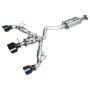 AWE Tuning 3015-53472 2023+ Toyota GR Corolla Touring Edition Exhaust - Diamond Black Tips